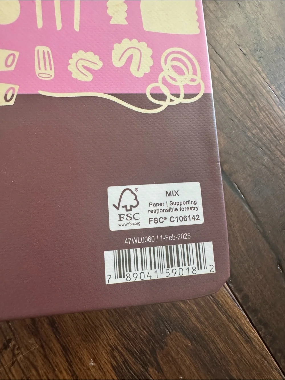 U Style Endless Pastabilities Spiral Meal Planner - Pink & Burgundy